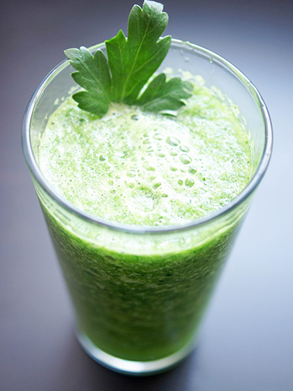 Zitronenwasser, Der Grüne Morning-Drink, Der Super-Smoothie, Super-Drinks