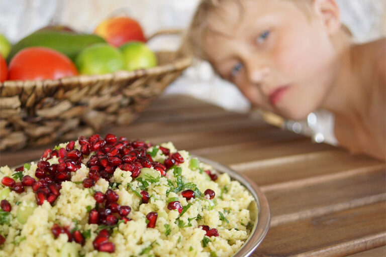 Couscous with Zitrone und Petersilie