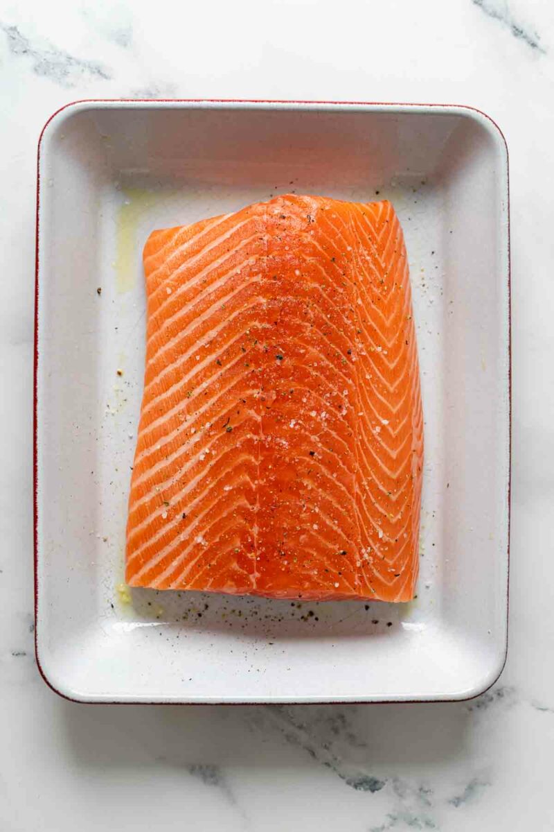Frisches Lachfilet