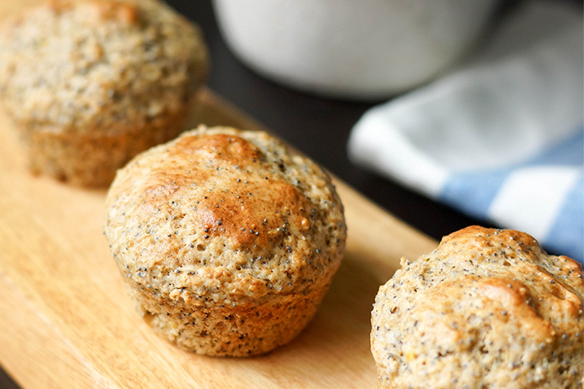 Zitronen-Muffins mit Mohn von Elle Republic