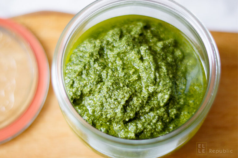 Pesto mit Zitronenmelisse