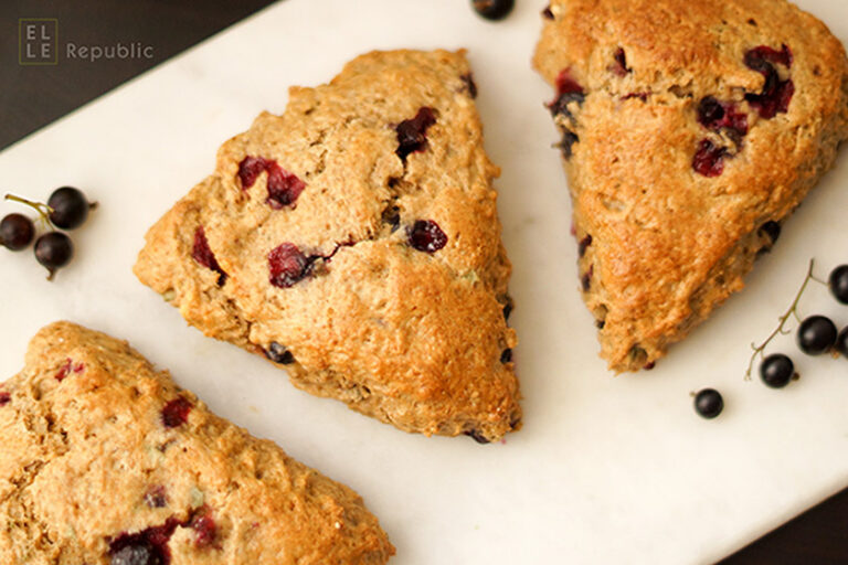 Sage Scones with Berries