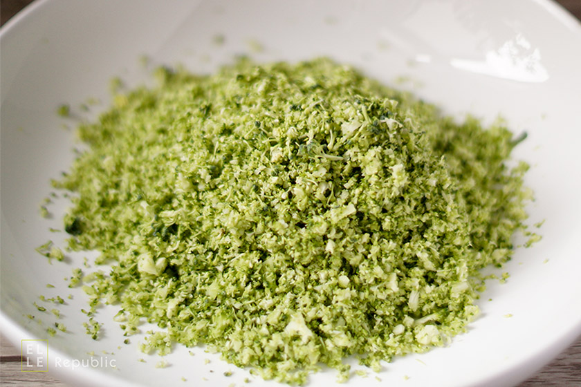 Brokkoli "Couscous" für Taboulé, Syrien, Nationalgericht