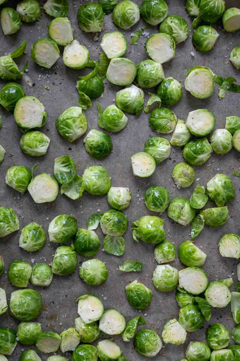 Rosenkohl im Ofen rösten