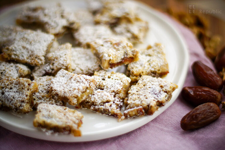 Chinese Chews (Date Walnut Squares)