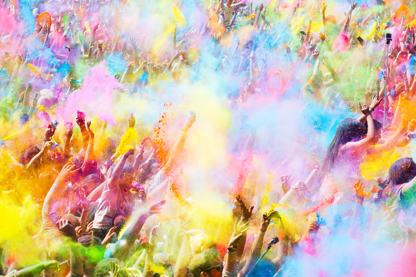 Holi Farbfestival Barcelona