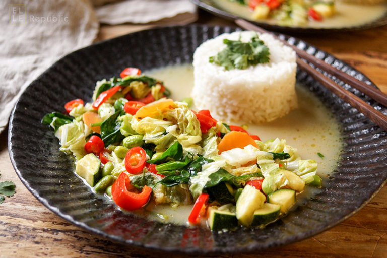 Thai Green Curry with Mixed Vegetables