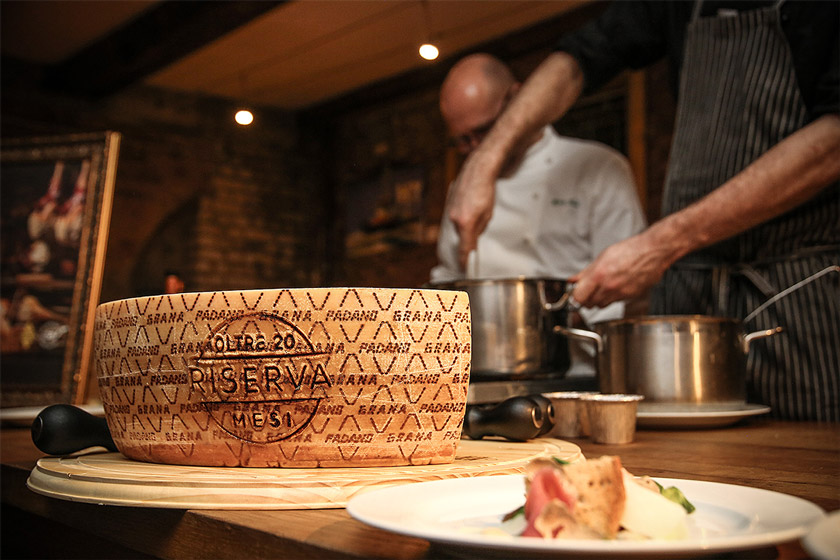 Grana Pandano Käse
