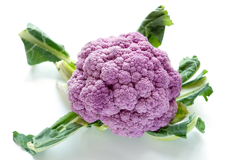 Lila Blumenkohl, von Rewe aus Italien