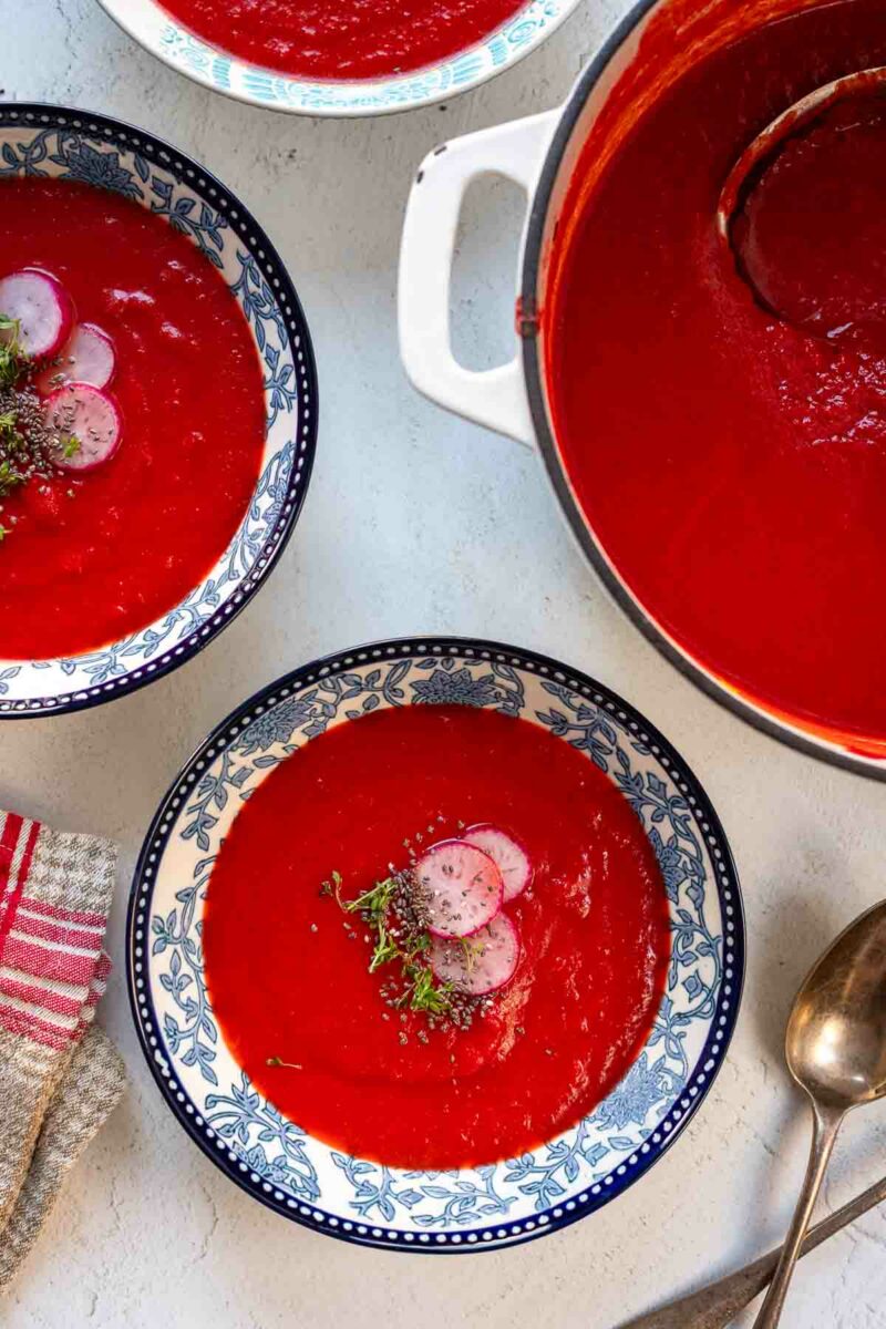Detox-Gemüsesuppe Rezept