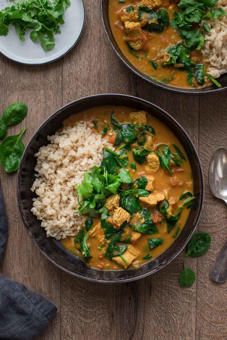 Puten-Curry mit Garam Masala und Kokos