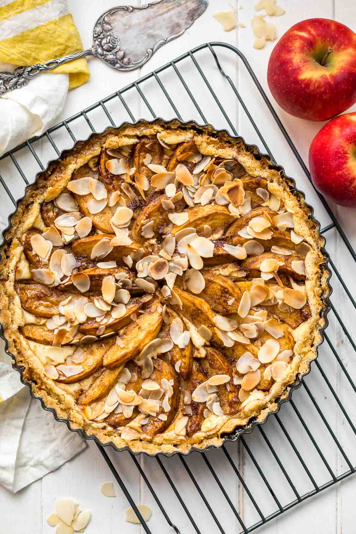 Apfel-Quark-Kuchen, Apfeltarte Rezept
