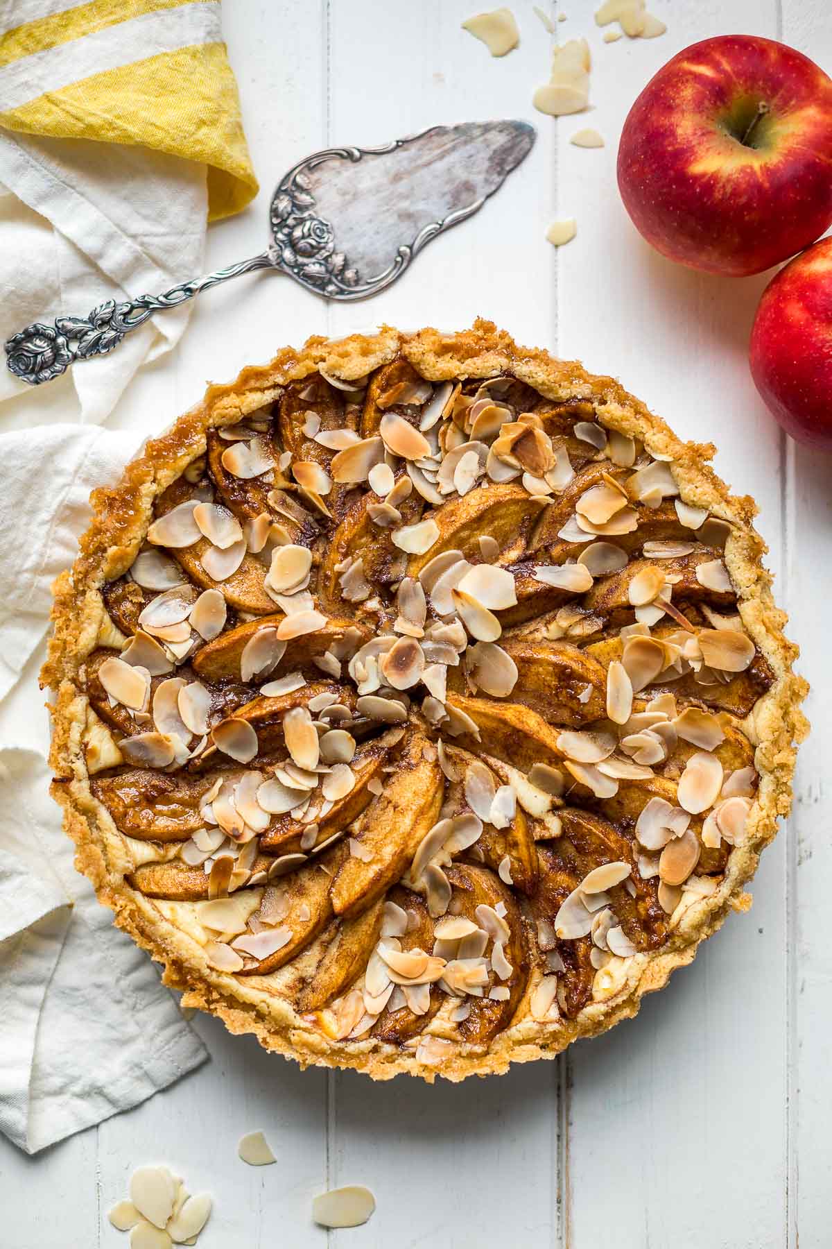 Apfel-Quark-Kuchen, Apfeltarte Rezept