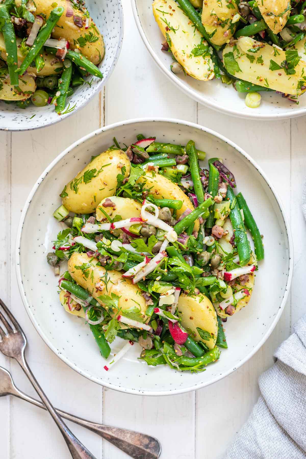 Bohnen-Kartoffel-Salat
