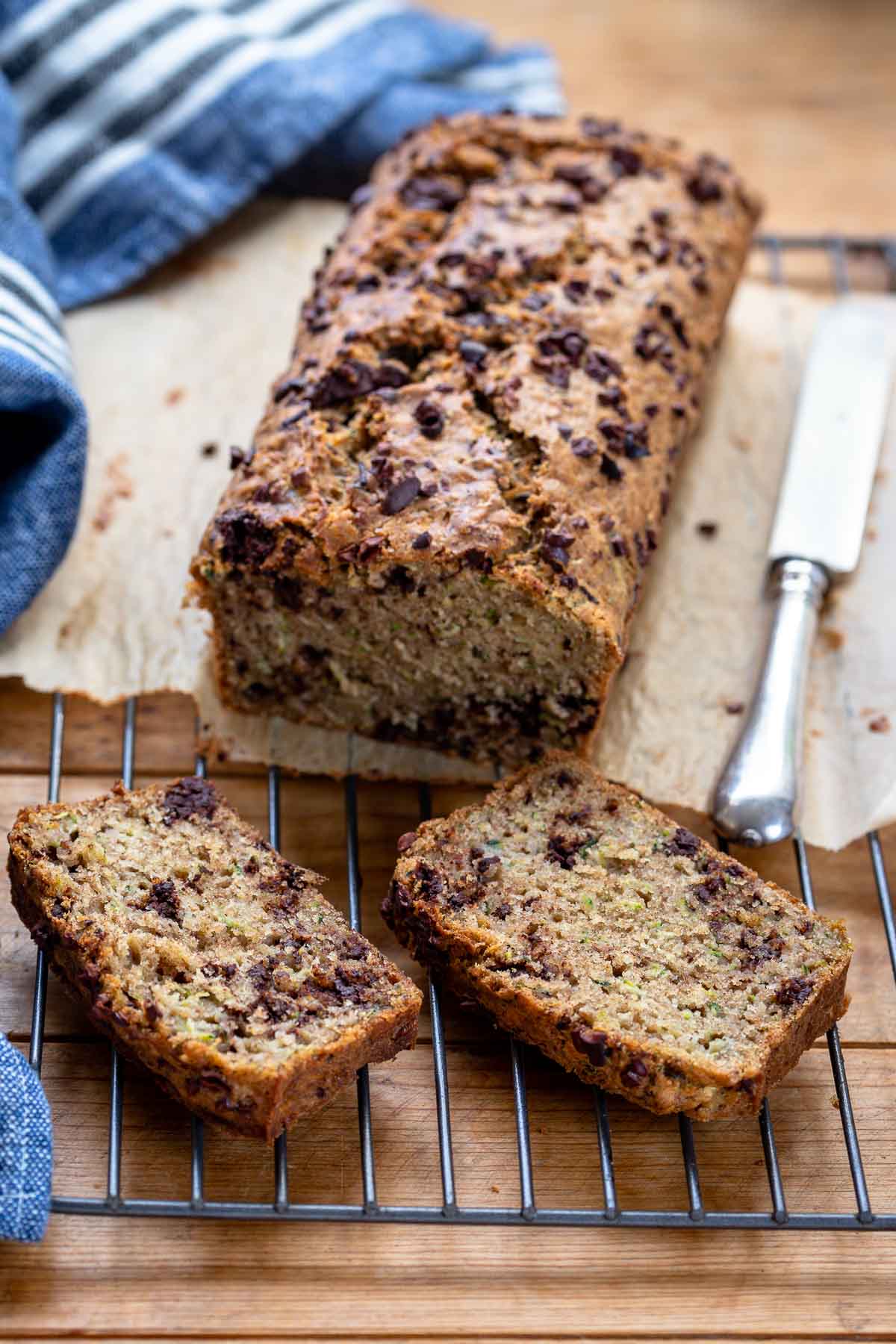 Zucchini Bread with Chocolate Chips