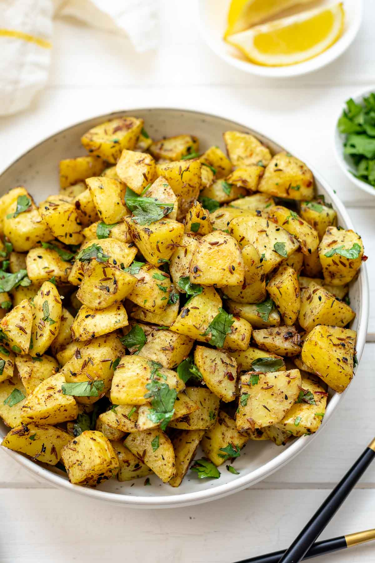 Backofenkartoffeln auf orientalische Art