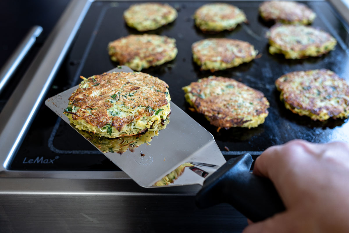 Rösti Rezept kochen mit ELAG Lemax Tischgrill
