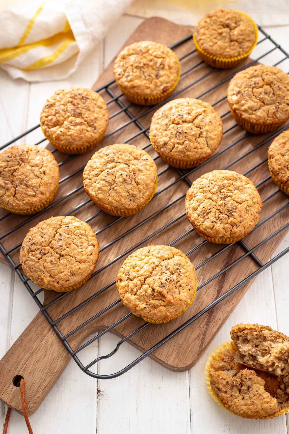 Haferflocken Muffins Oatmeal Frühstücksmuffins Rezept