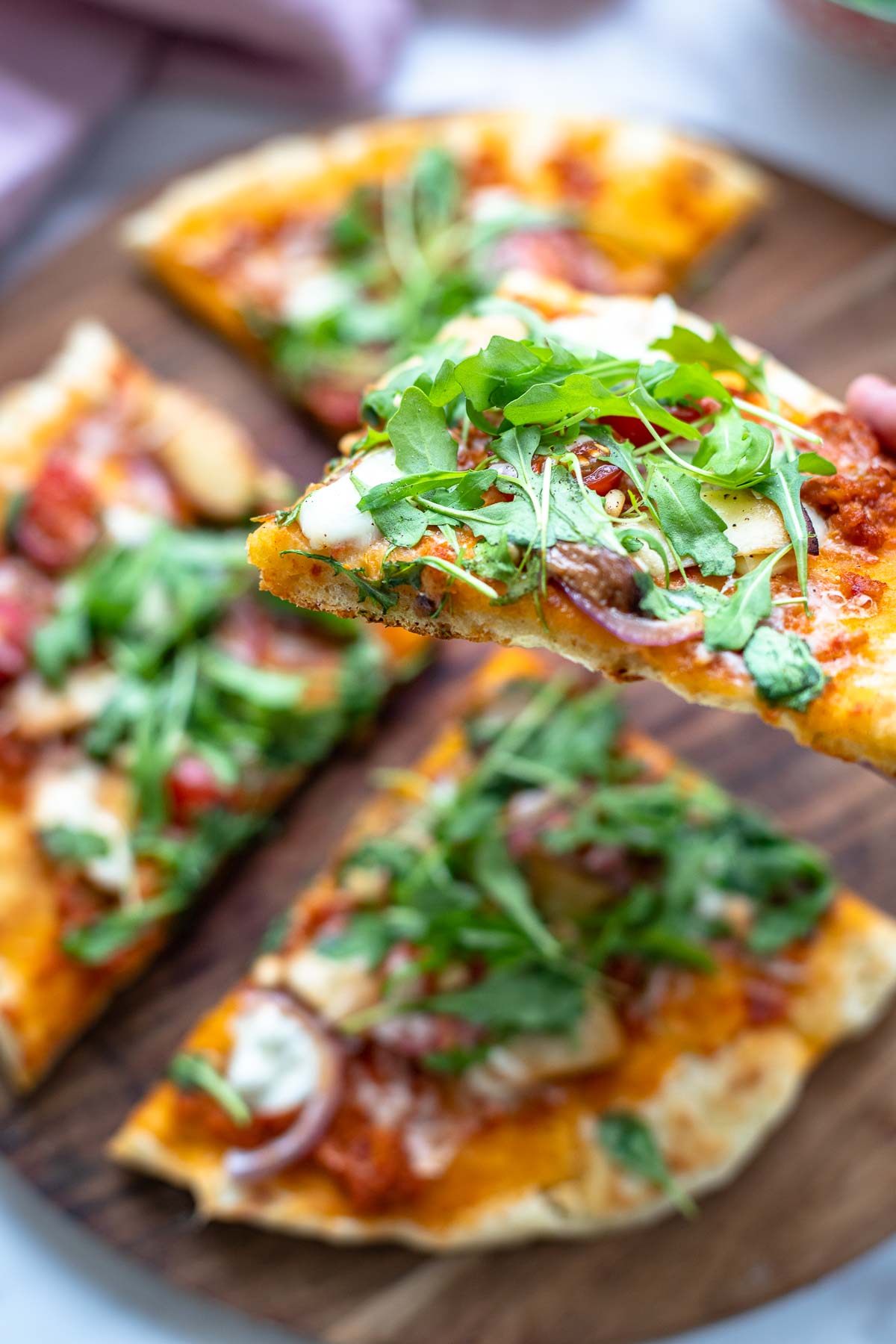 Thin Crust Pizza Dough for Grilling