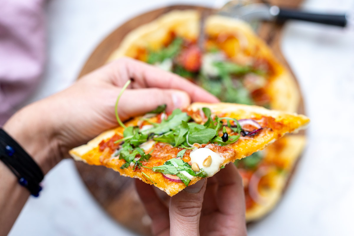 Thin Crust Pizza Dough for Grilling