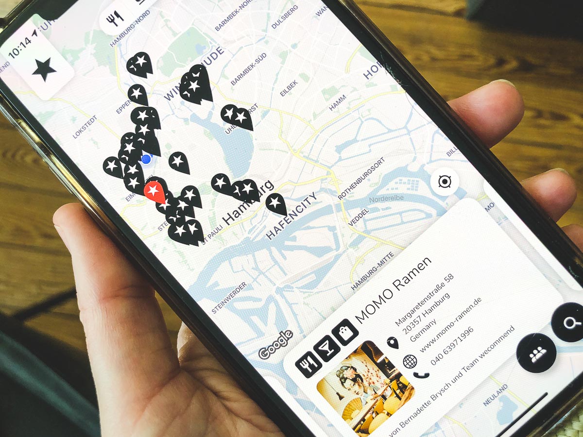 Restaurants suchen mit Wecommend App