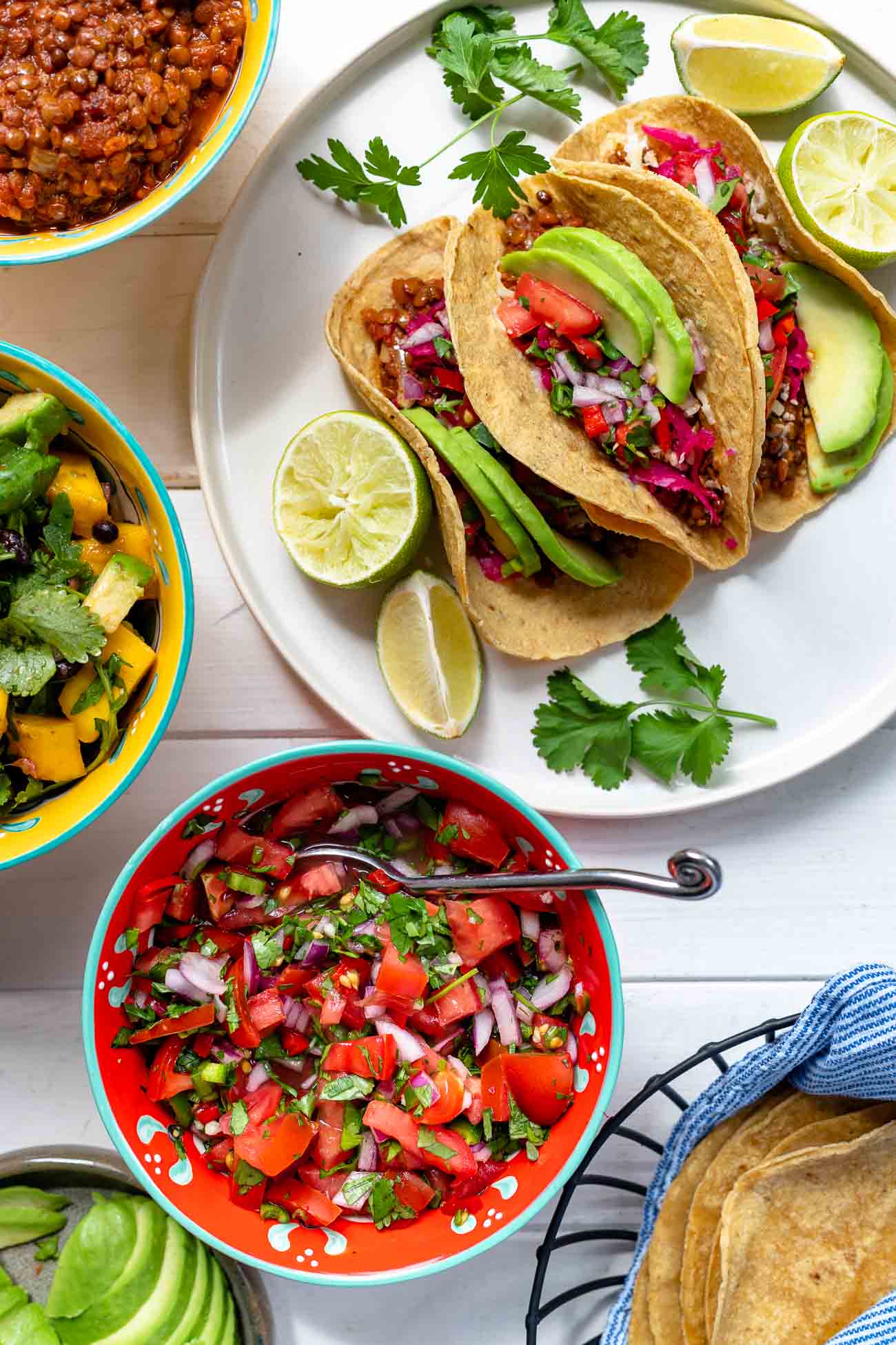 Klassisches Pico de Gallo (mexikanische Salsa)