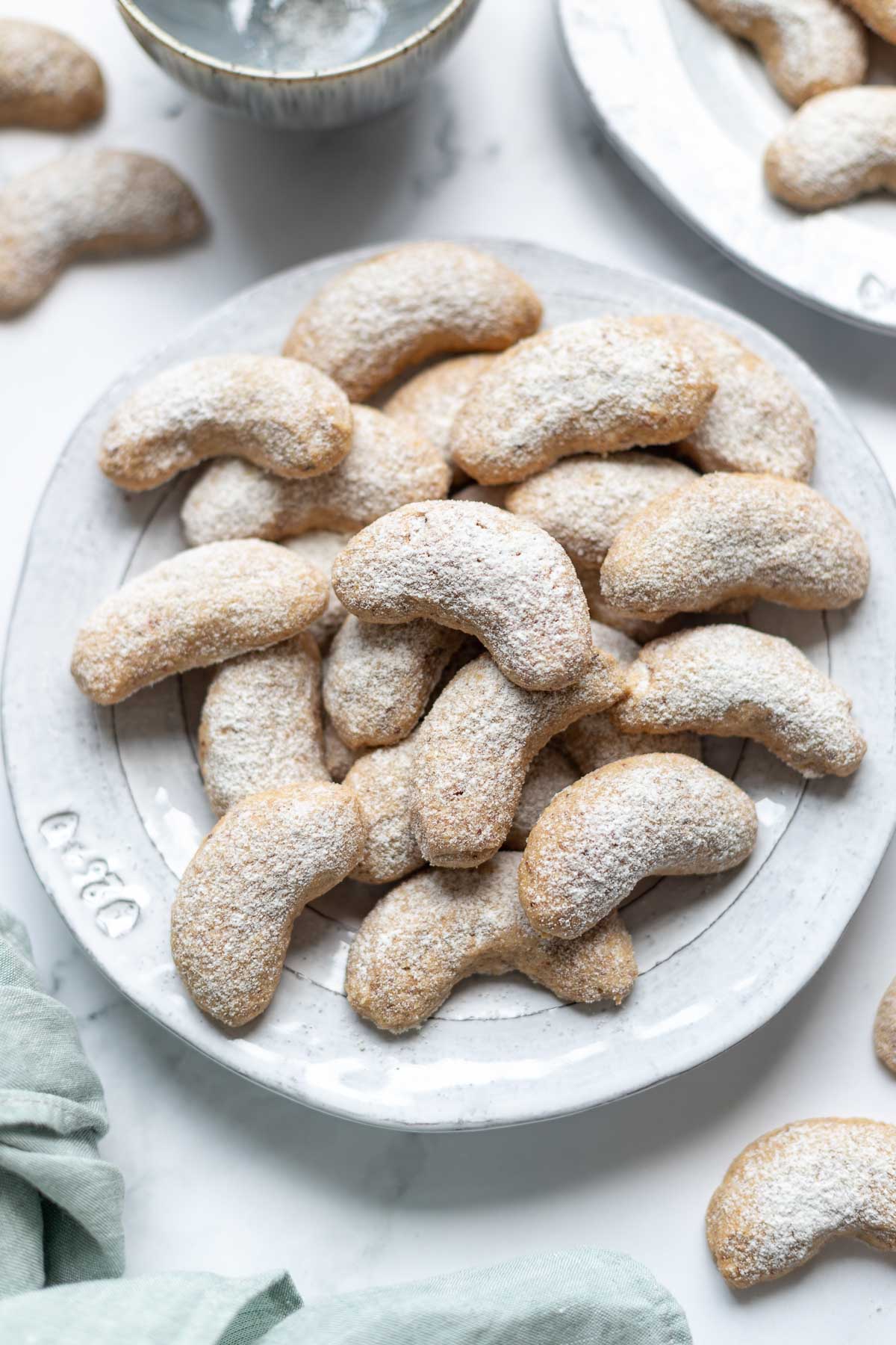 Vanillekipferl - Glutenfreie Plätzchen Rezept