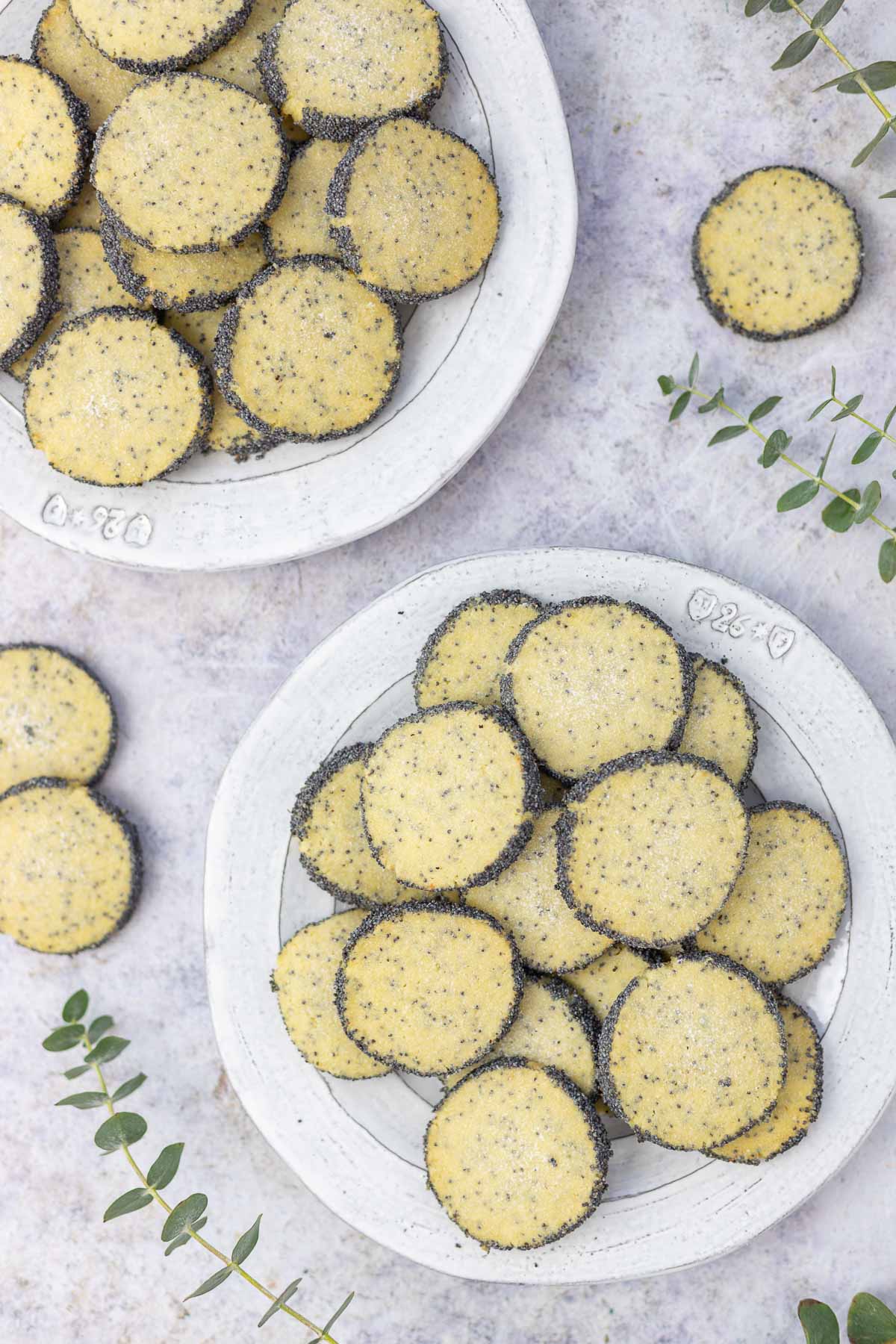 Mohnplätzchen (Zitrone-Mohn-Kekse)
