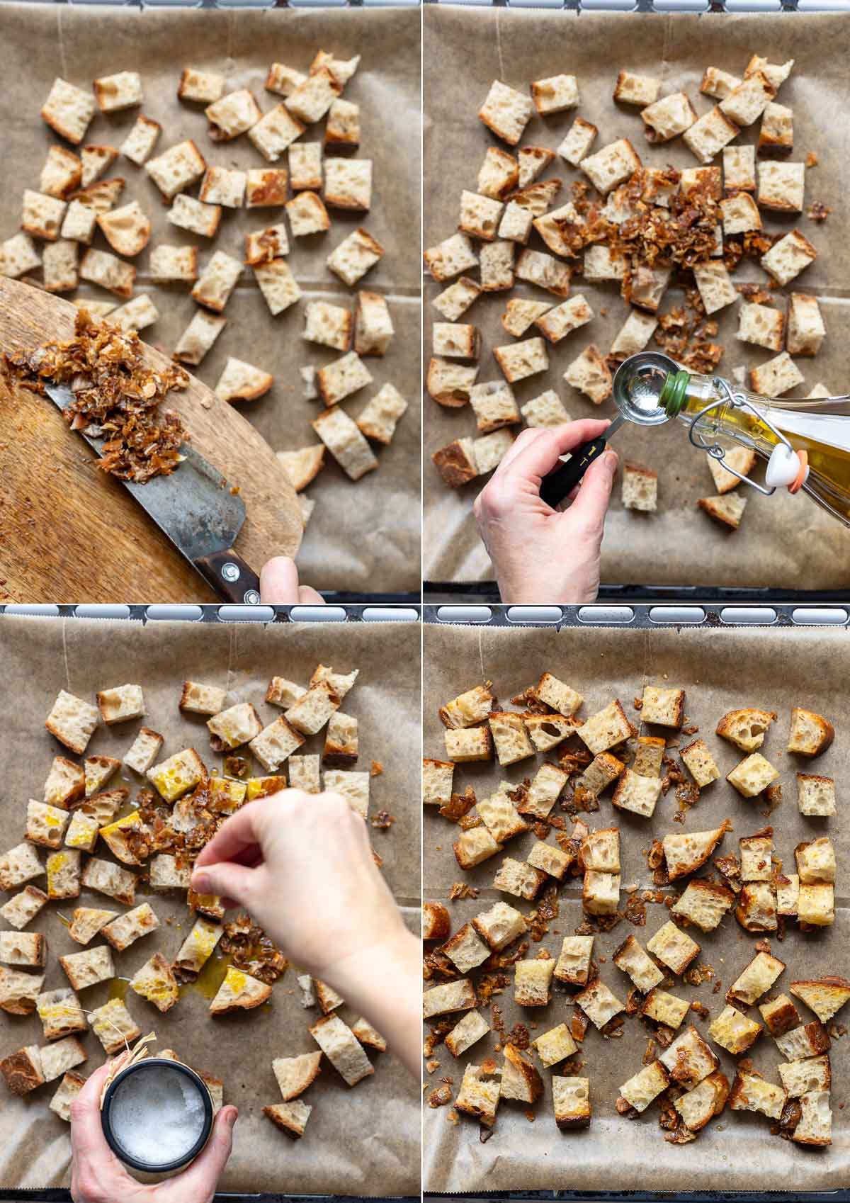 Croutons selbe machen