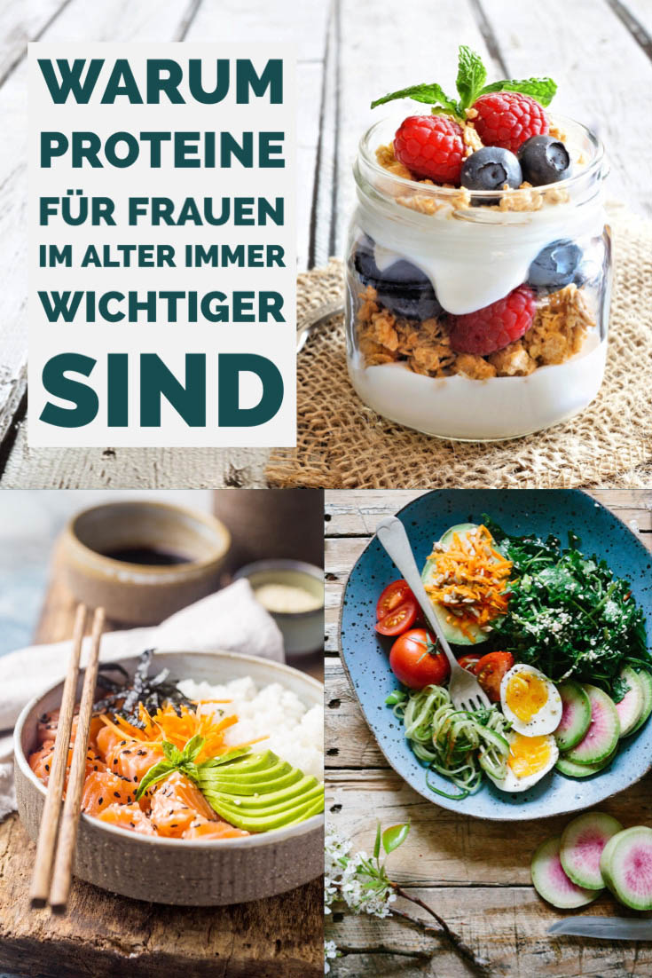 Warum Proteine für Frauen im Alter immer wichtiger sind