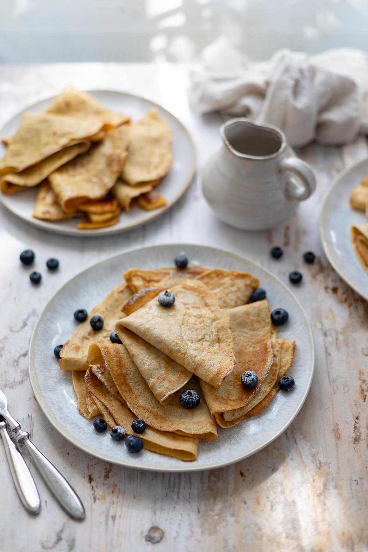 Original Crêpes Rezept (französische Pfannkuchen)