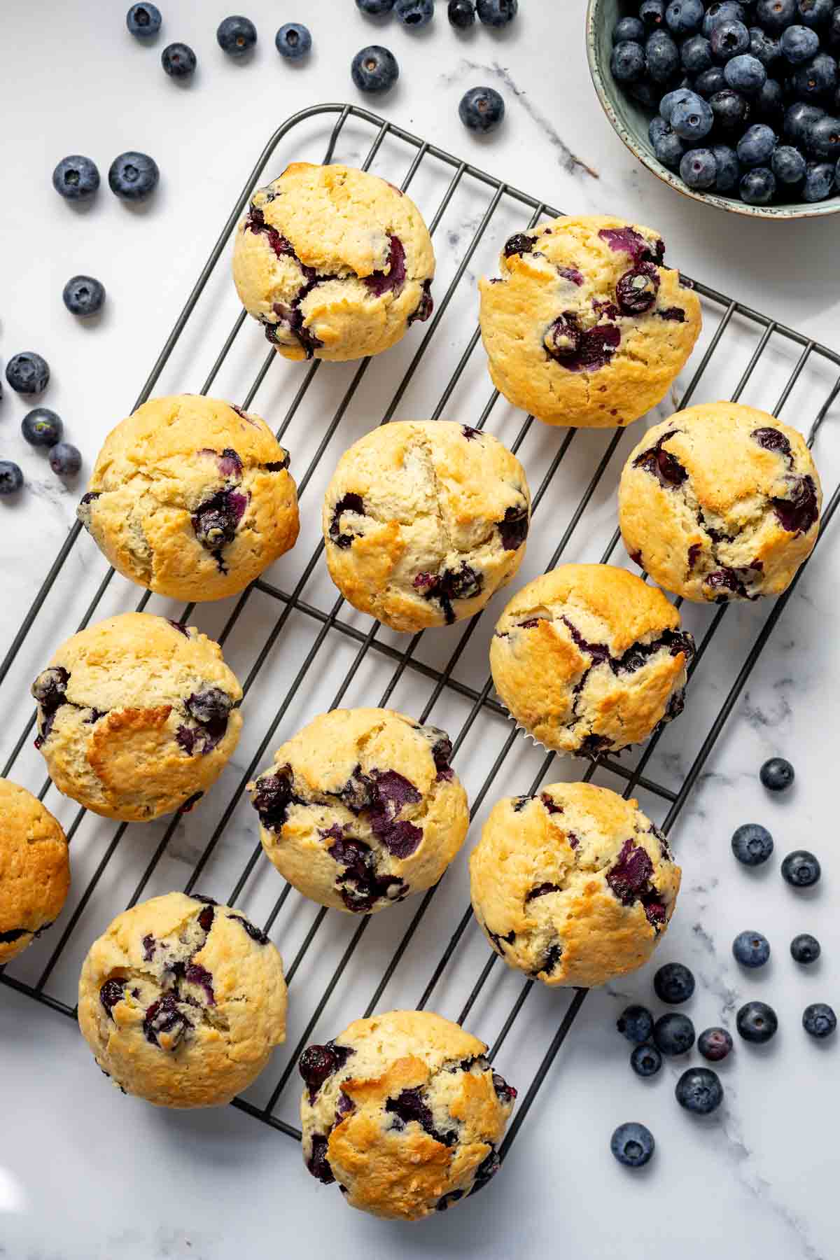 Blueberry Muffins with Yoghurt