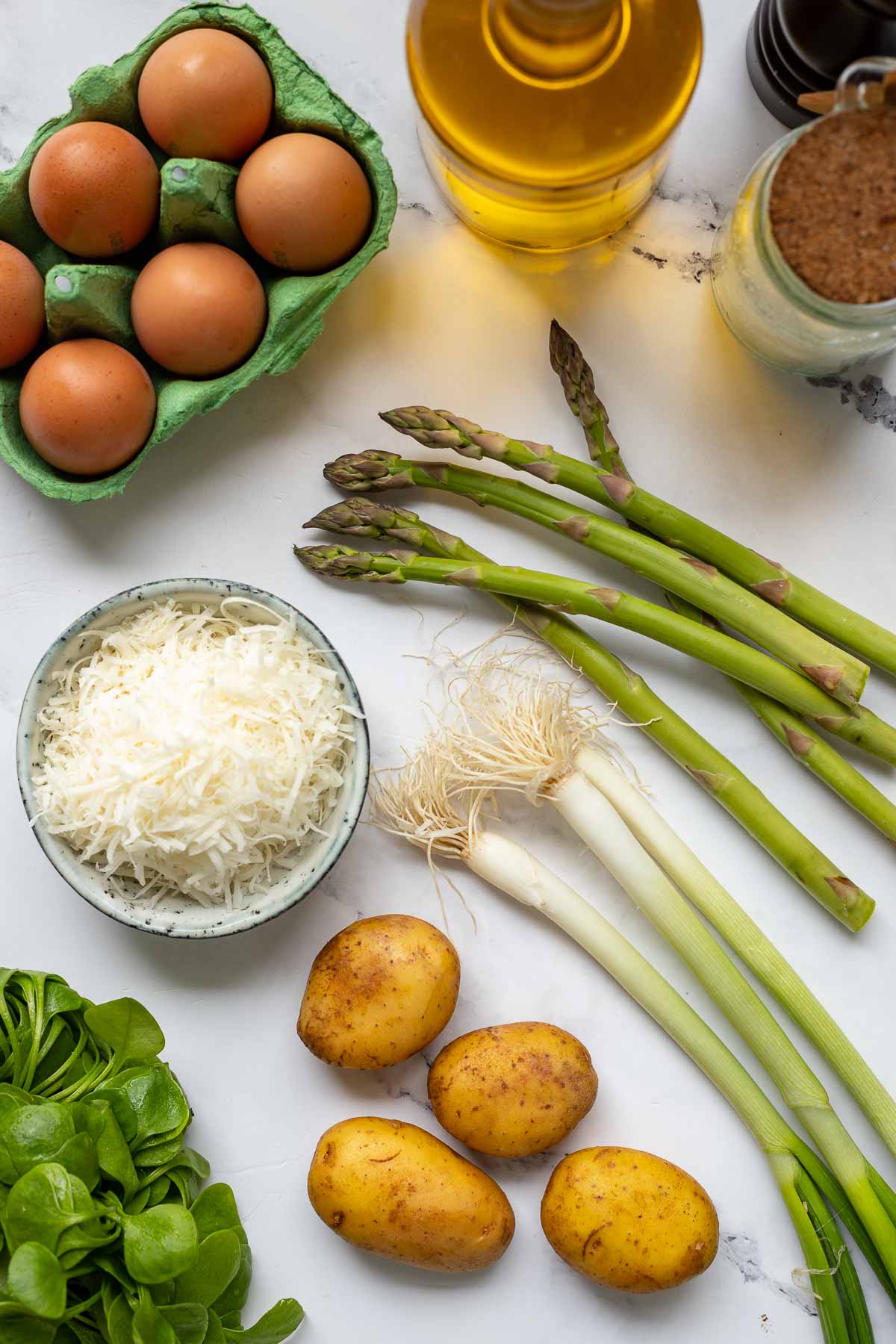 Fritatta Ingredients