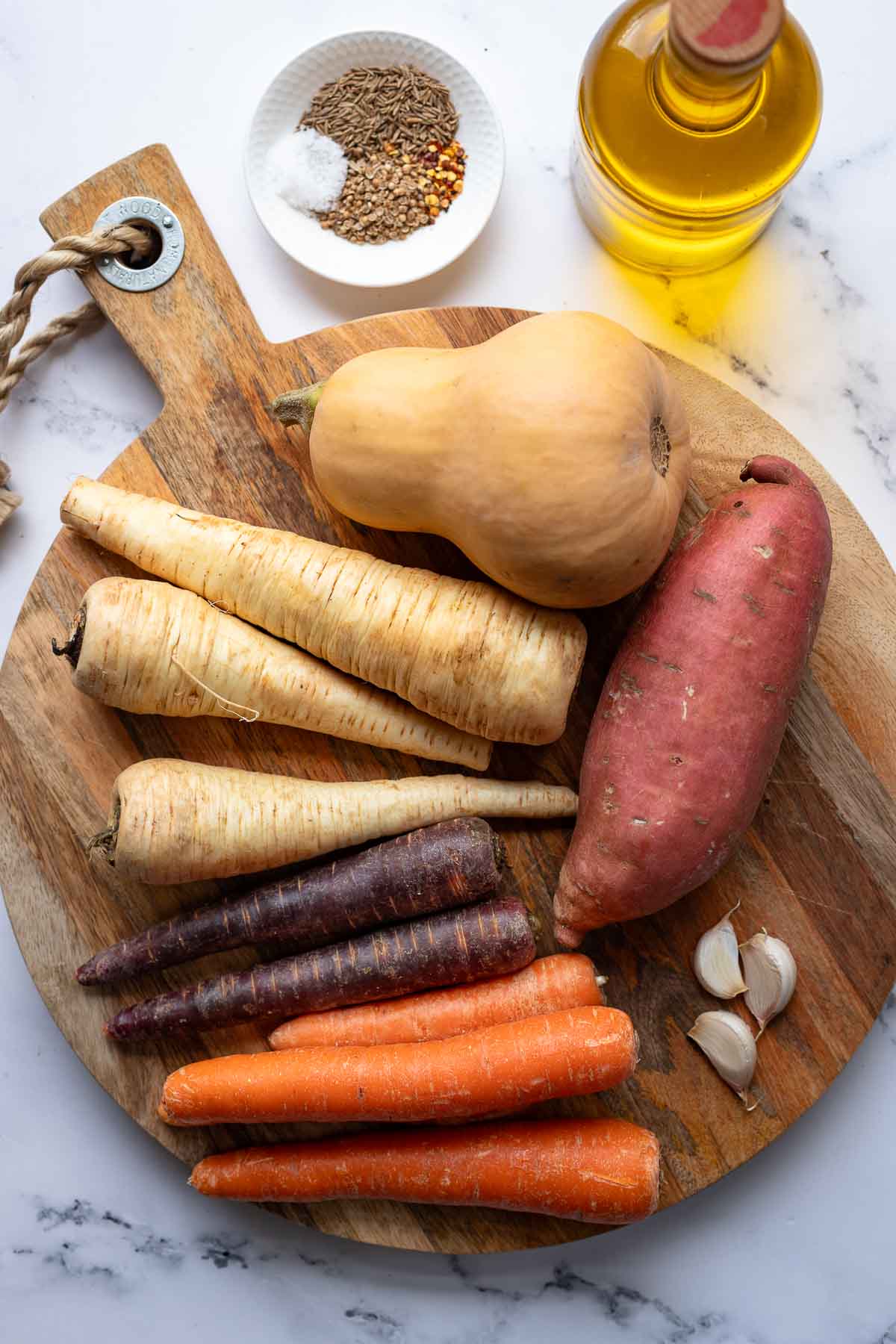 Zutaten für Ofengemüse Rezept