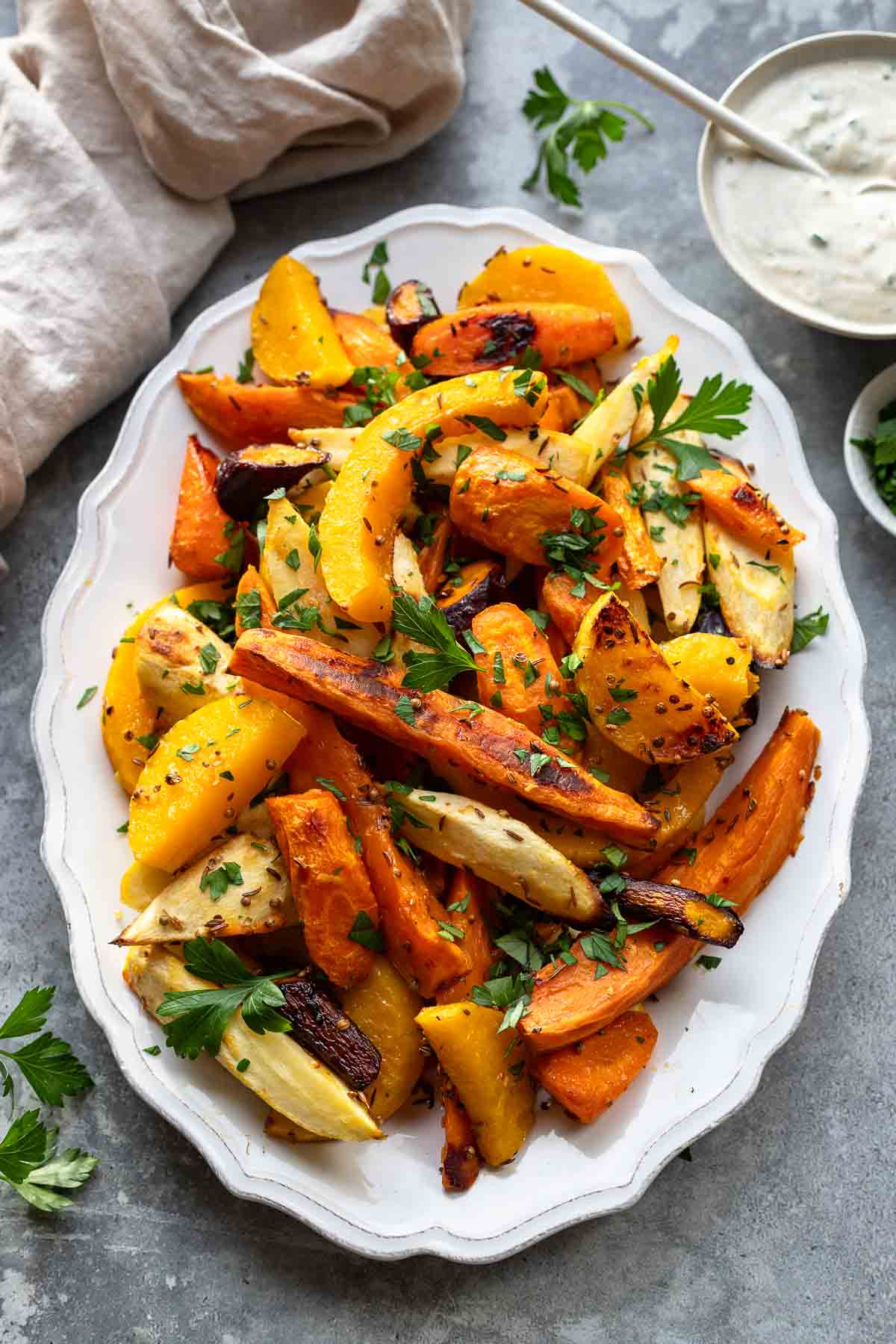 Winterliches Ofengemüse - Einfaches Rezept
