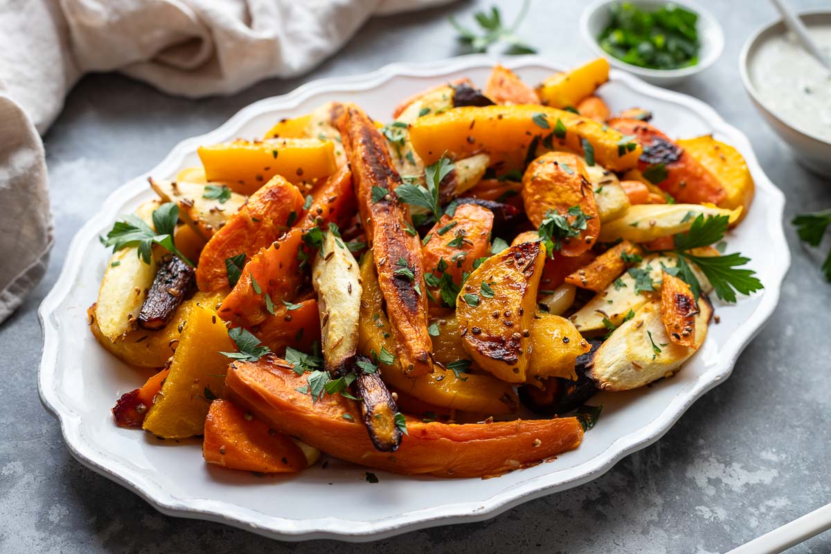 Winterliches Ofengemüse - Einfaches Rezept