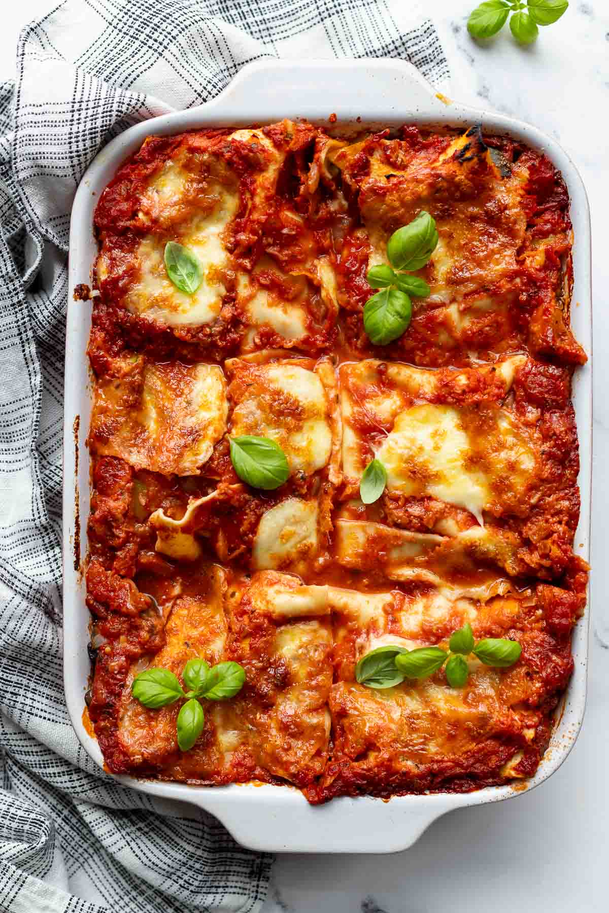Einfache Gemüselasagne Rezept