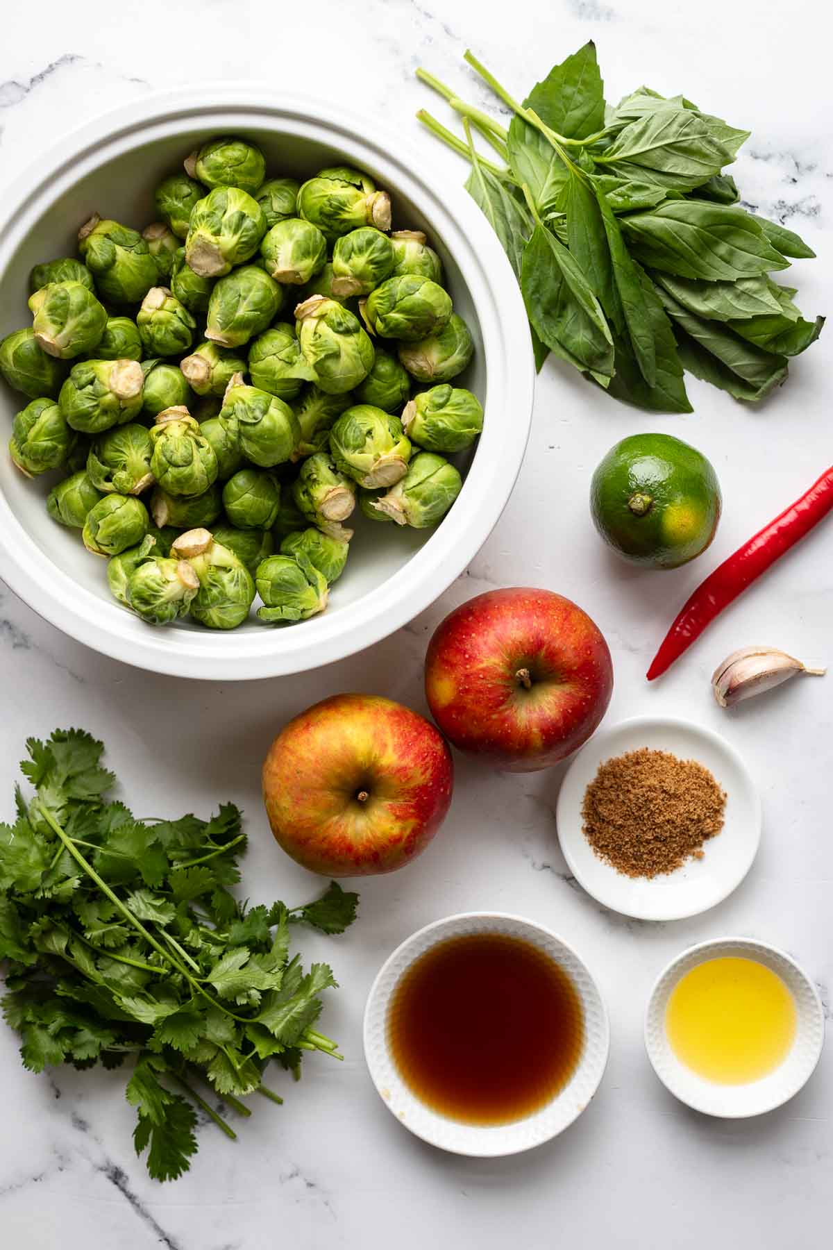 Thai Rosenkohlsalat Zutaten