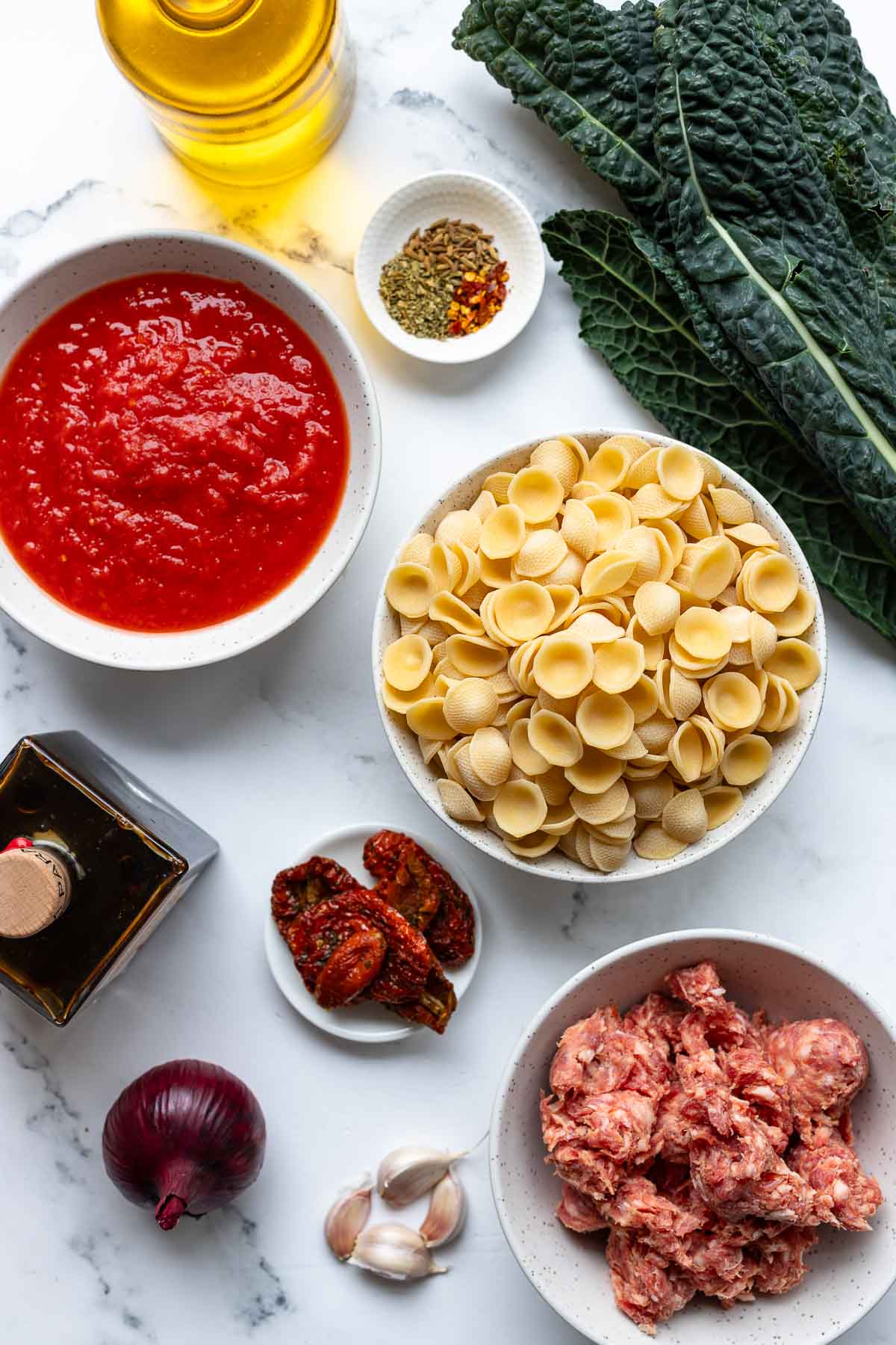 Salsiccia Pasta Rezept Zutaten