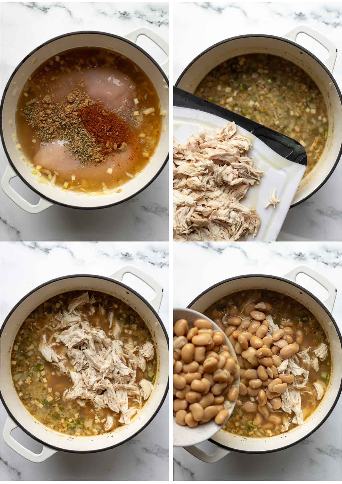 Weisses Chili Schritt 2 - Letzte Handgriffe