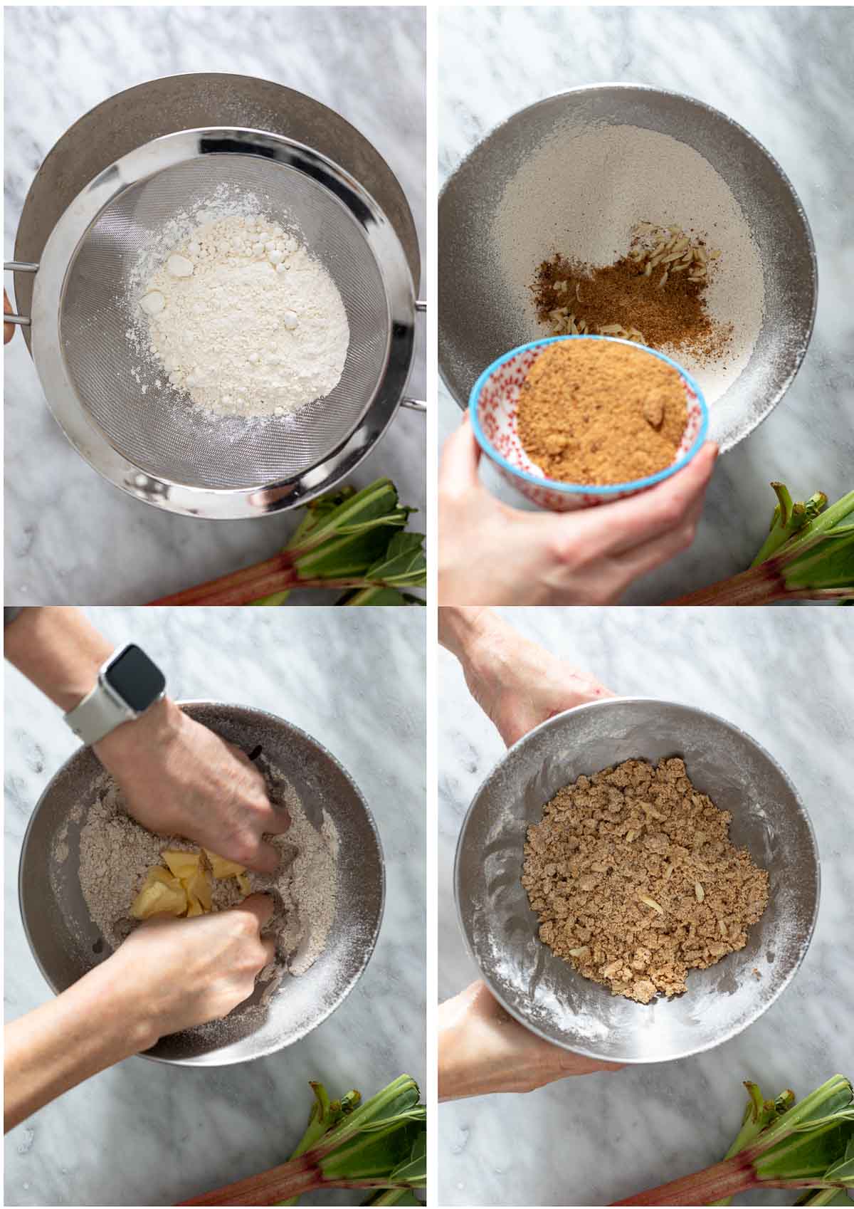 Schritt 2: Die Streusel zubereiten