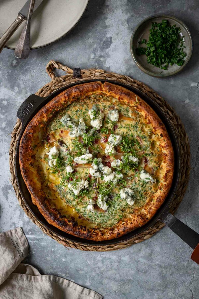 Herzhafte Ofenpfannkuchen (Dutch Baby Rezept)