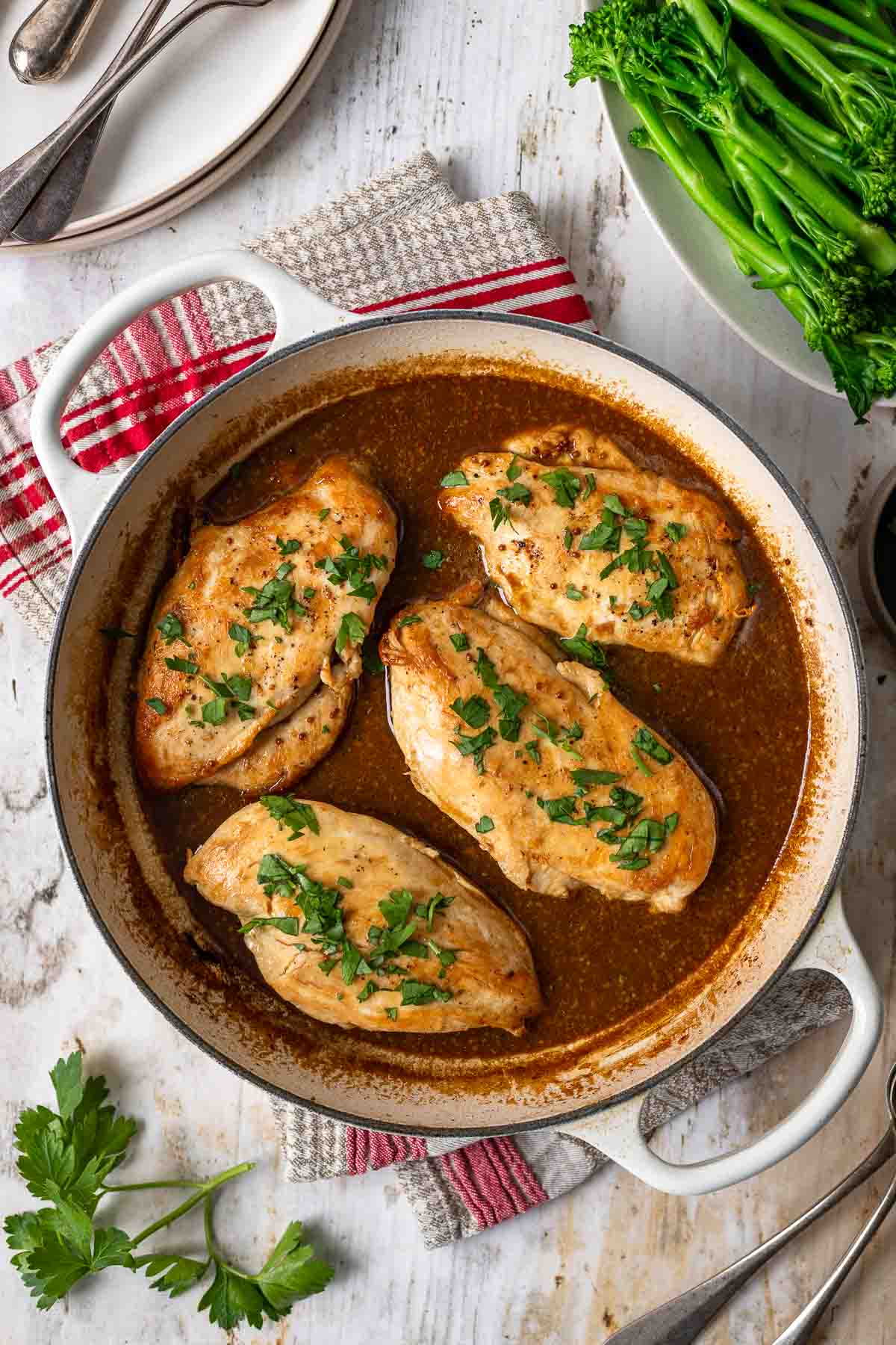 Schnelles Senf-Hähnchen