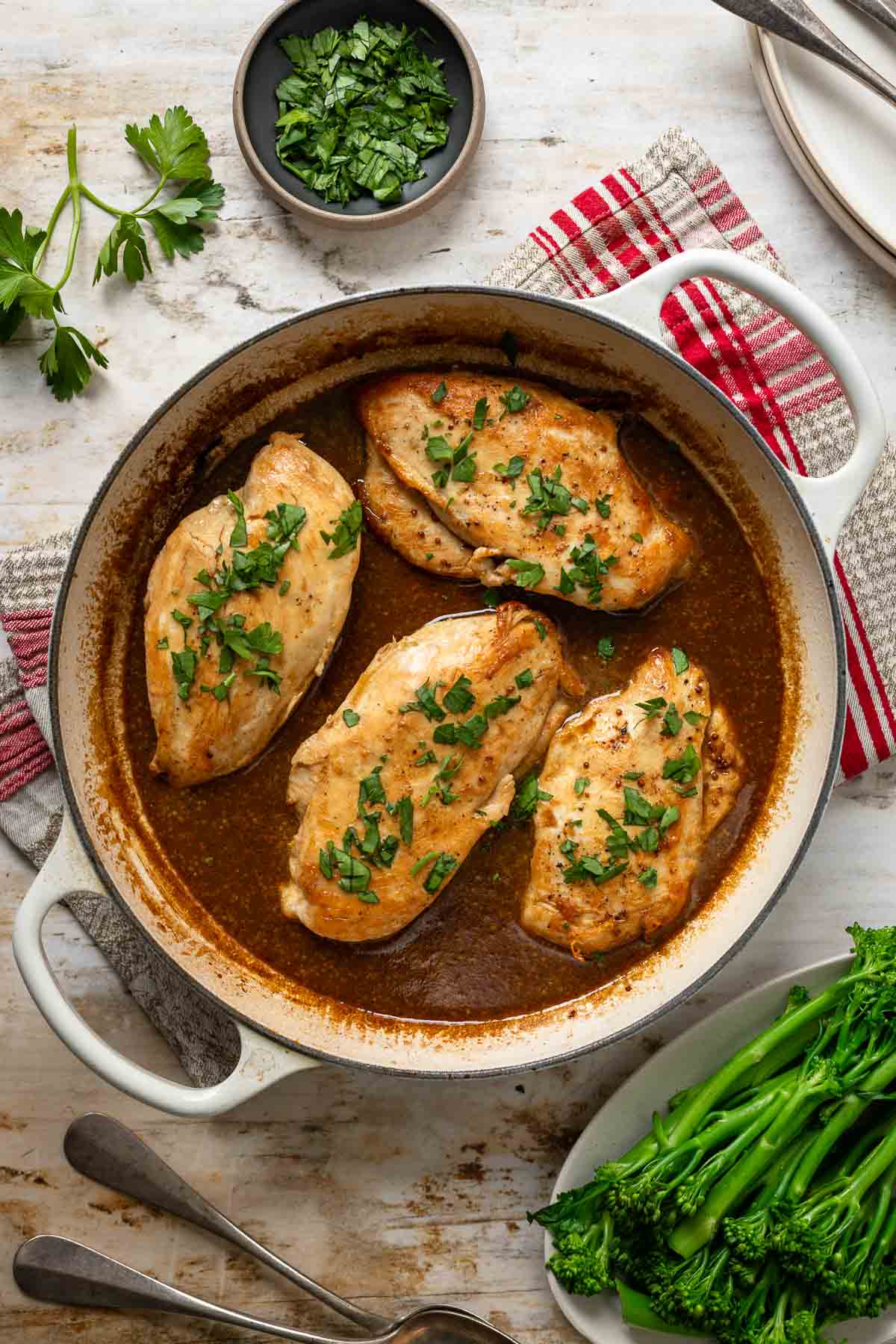 Schnelles Senf-Hähnchen