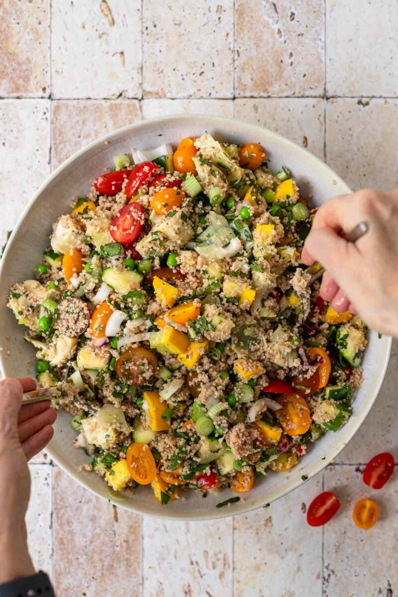 Mediterraner Couscous Salat Rezept