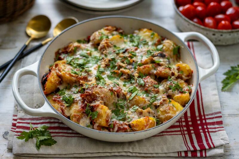 Mediterraner Kartoffelauflauf Rezept