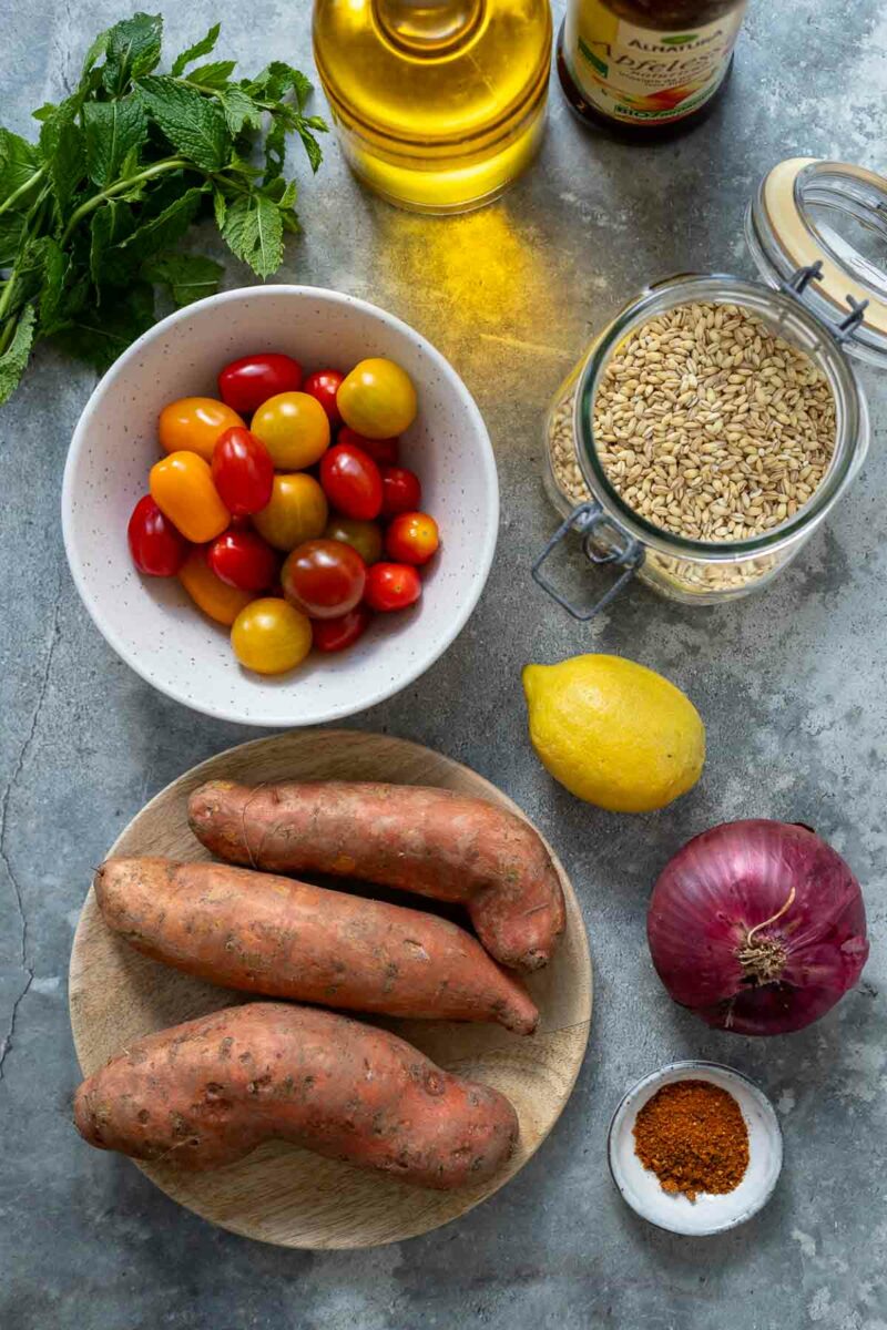 Graupensalat Zutaten