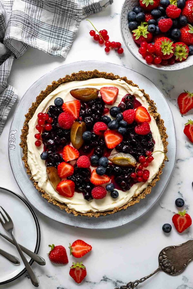 Cremiger Käsekuchen Rezept ohne Backen