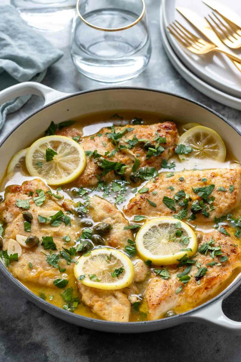 Hähnchen Piccata