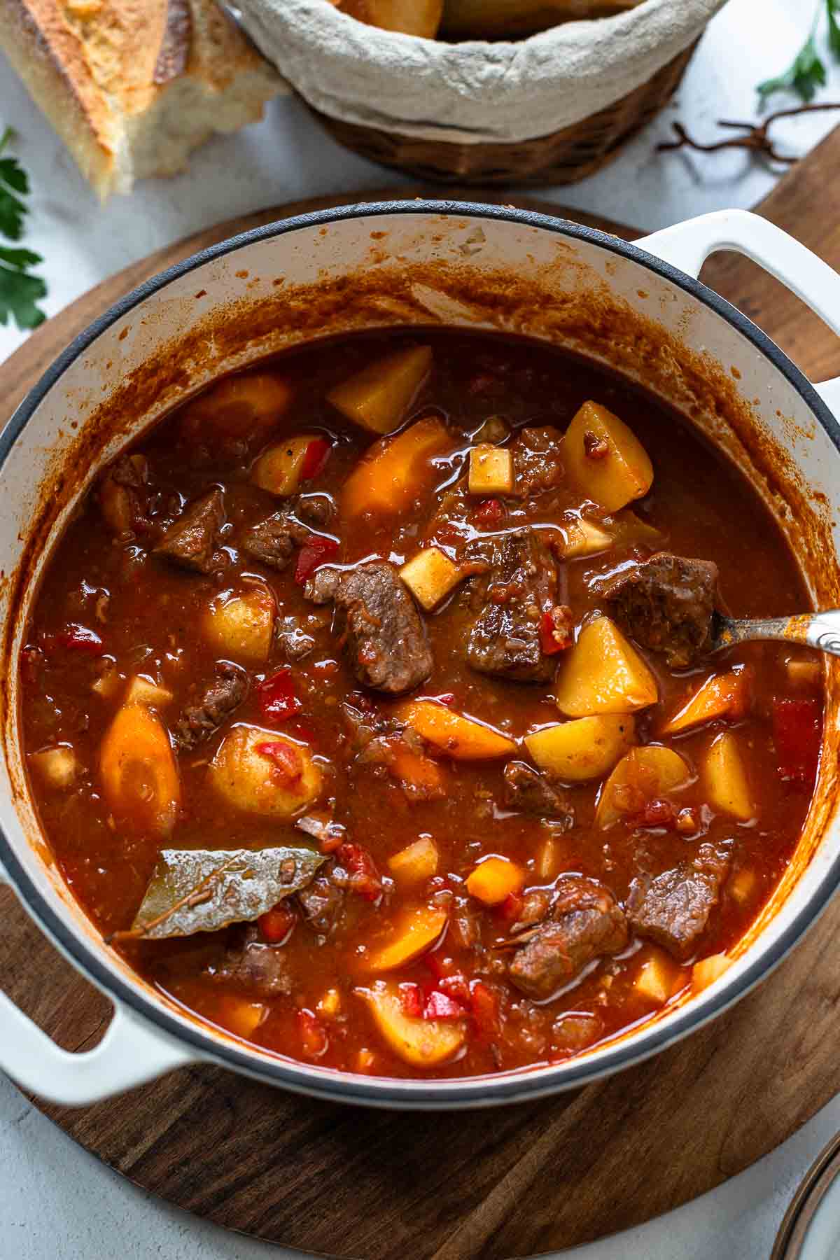 Rindergulasch - das klassische Rezept